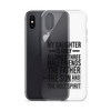 My Daughter Is Only Allowed Three Male Friends: The Father, The Son And The Holy Spirit Clear Case for iPhone®