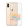 Always Read The Fine Print I'm Pregnant Clear Case for iPhone®