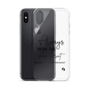 Always Read The Fine Print I'm Pregnant Clear Case for iPhone®