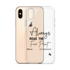 Always Read The Fine Print I'm Pregnant Clear Case for iPhone®