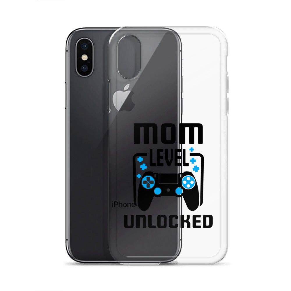 Mom Level Unlocked Clear Case for iPhone®