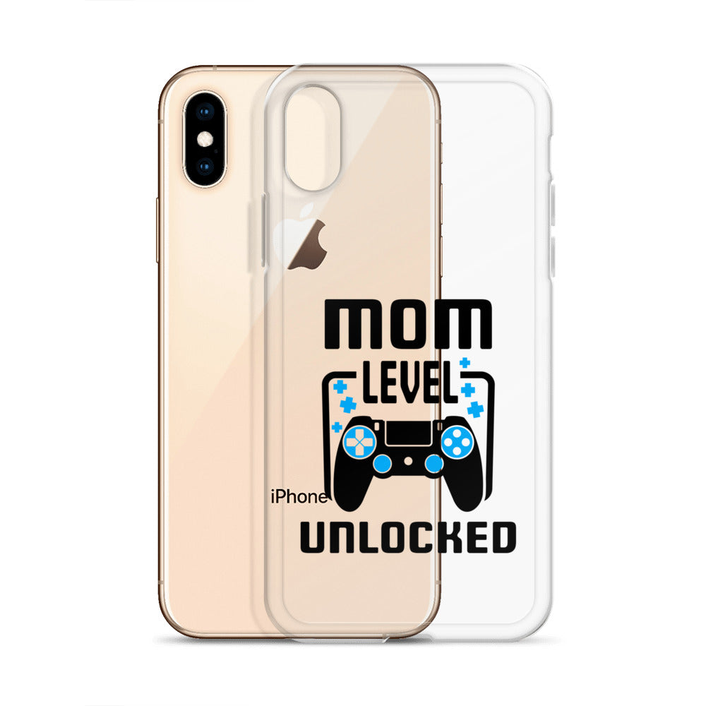 Mom Level Unlocked Clear Case for iPhone®