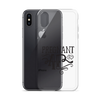 Pregnant AF Clear Case for iPhone®