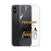 Pregnant AF Not A Food Baby Clear Case for iPhone®