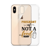 Pregnant AF Not A Food Baby Clear Case for iPhone®