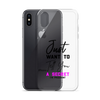 Just Want to Tell You A Secret I'm Pregnant Clear Case for iPhone®