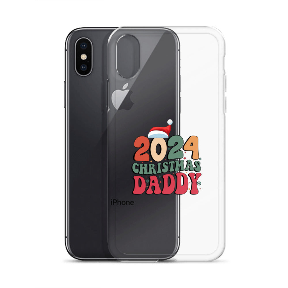 2024 Christmas Daddy Clear Case for iPhone®