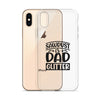 Sawdust Is Dad Glitter Clear Case for iPhone®