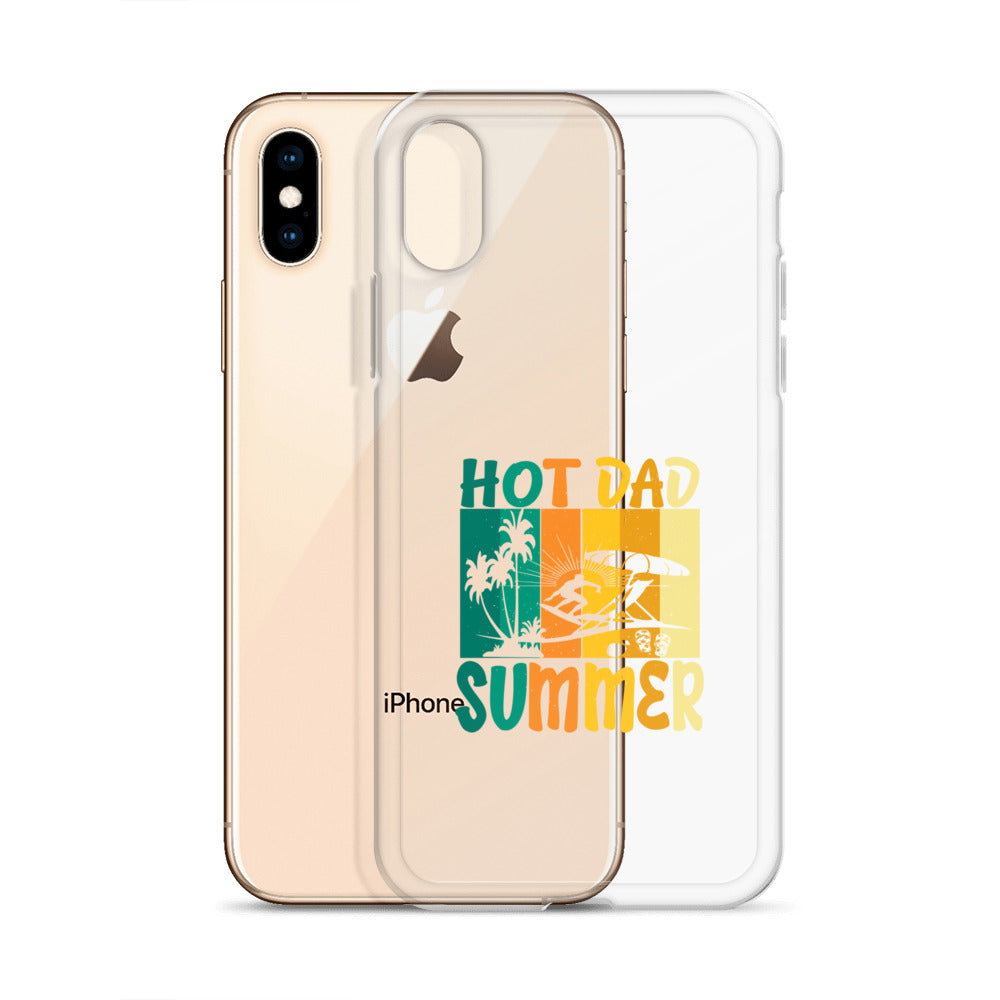 Hot Dad Summer Clear Case for iPhone®