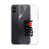 I Love Hot Dads Clear Case for iPhone®