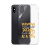 Surviving Fatherhood One Beer At A time Clear Case for iPhone®