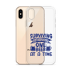 Surviving Fatherhood One Beer At A time Clear Case for iPhone®