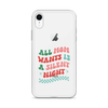 All Mama Wants Is A Silent Night Clear Case for iPhone®