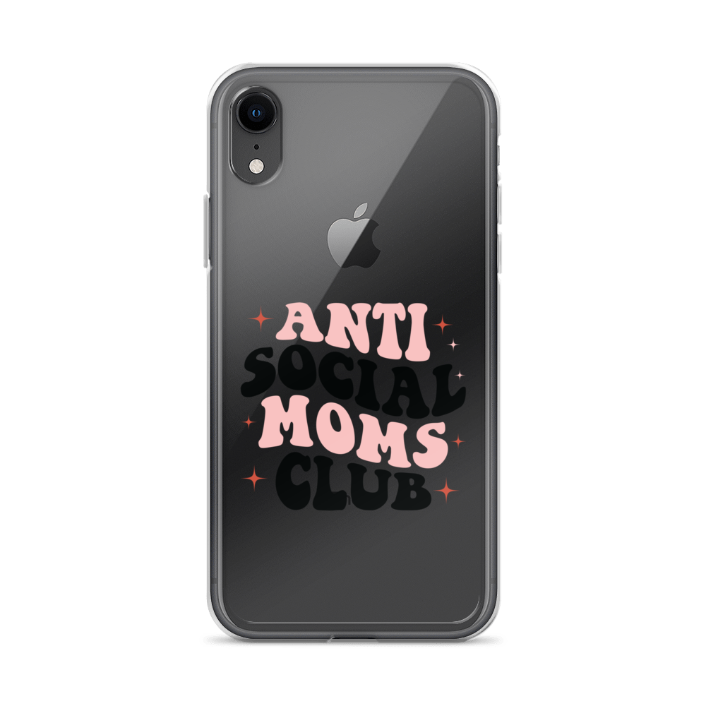 Anti Social Moms Club Clear Case for iPhone®