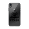 Stand Back Mom Is Cooking Clear Case for iPhone®