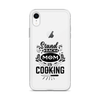 Stand Back Mom Is Cooking Clear Case for iPhone®