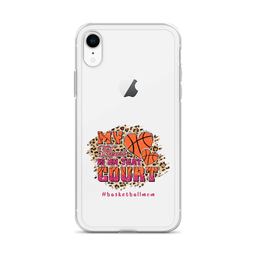 My Heart Is On That Court Clear Case for iPhone®