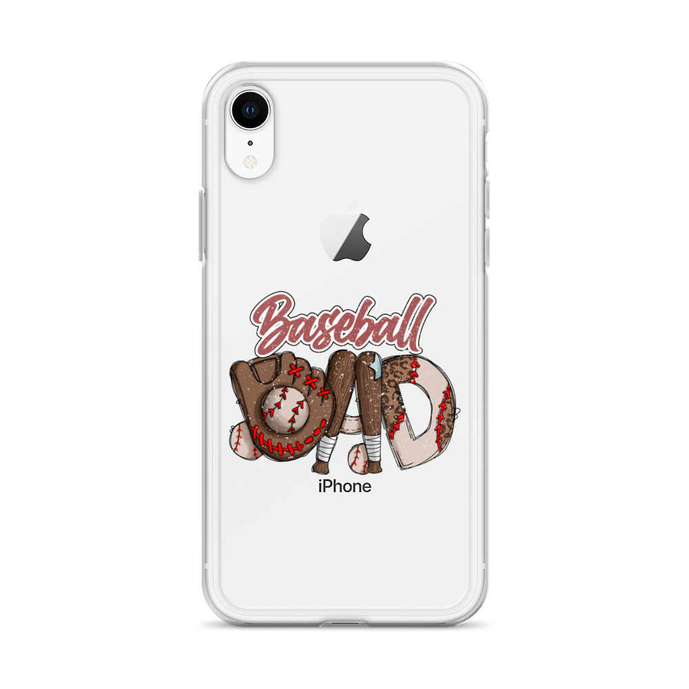 Baseball Dad Clear Case for iPhone®