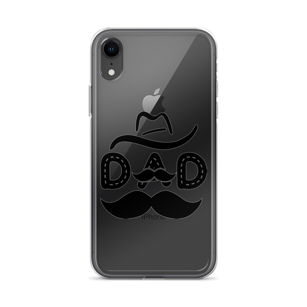 Dad Cowboy Clear Case for iPhone®