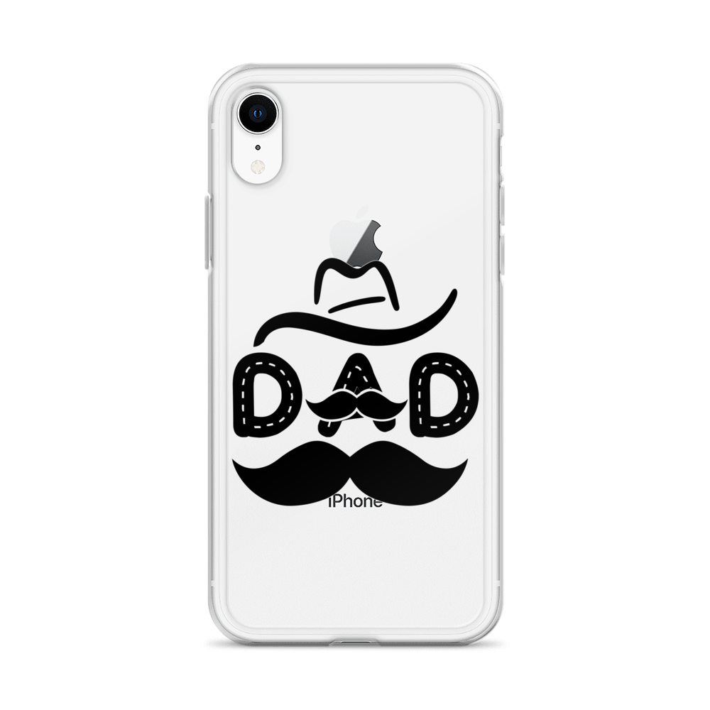 Dad Cowboy Clear Case for iPhone®