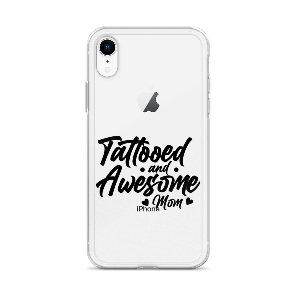 Tattooed And Awesome Mom Clear Case for iPhone®