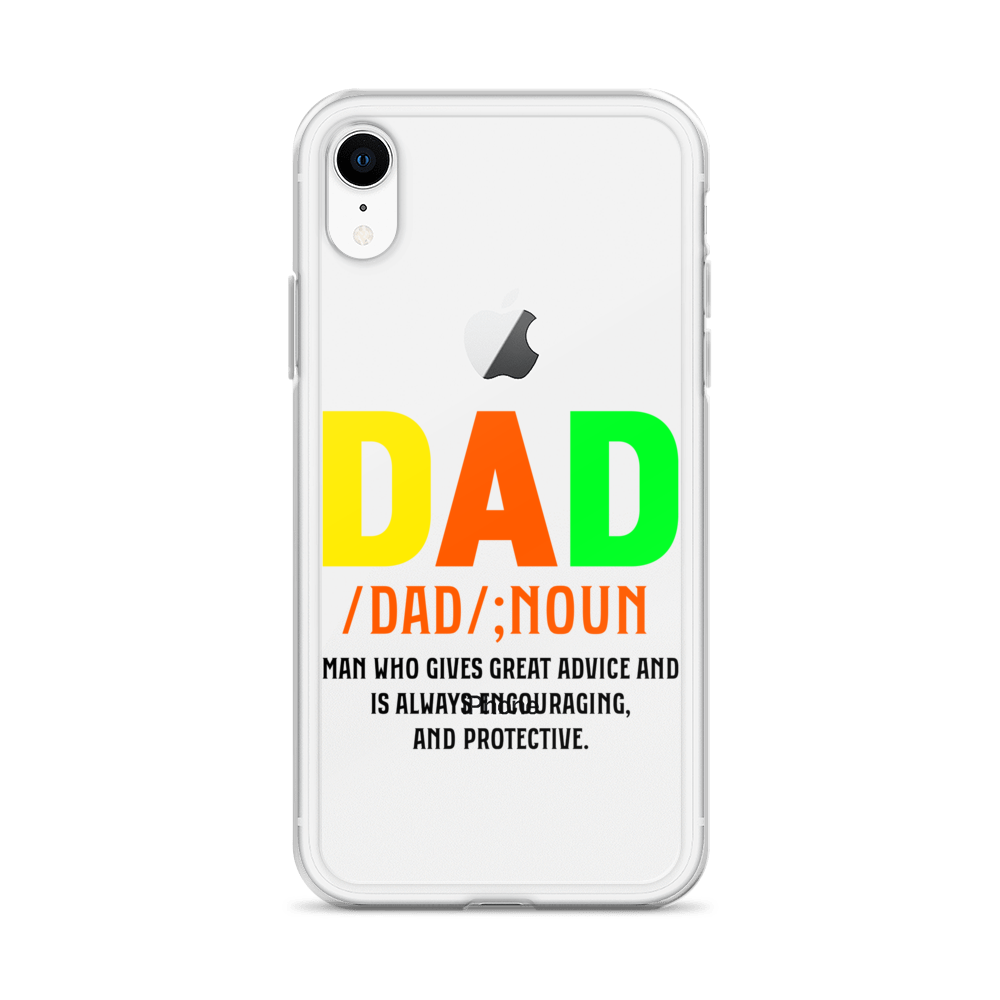 Dad Man Who Gives Great Advice And Is Always encouraging And Protective Clear Case for iPhone®