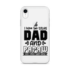 I Have Two Titles Dad And Papaw And I Rock Them Both Clear Case for iPhone®