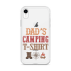 Dad's Camping T-Shirt Clear Case for iPhone®