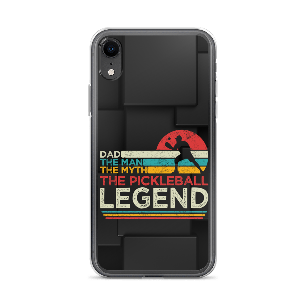 Dad The Man The Myth The Pickleball Legend Clear Case for iPhone®