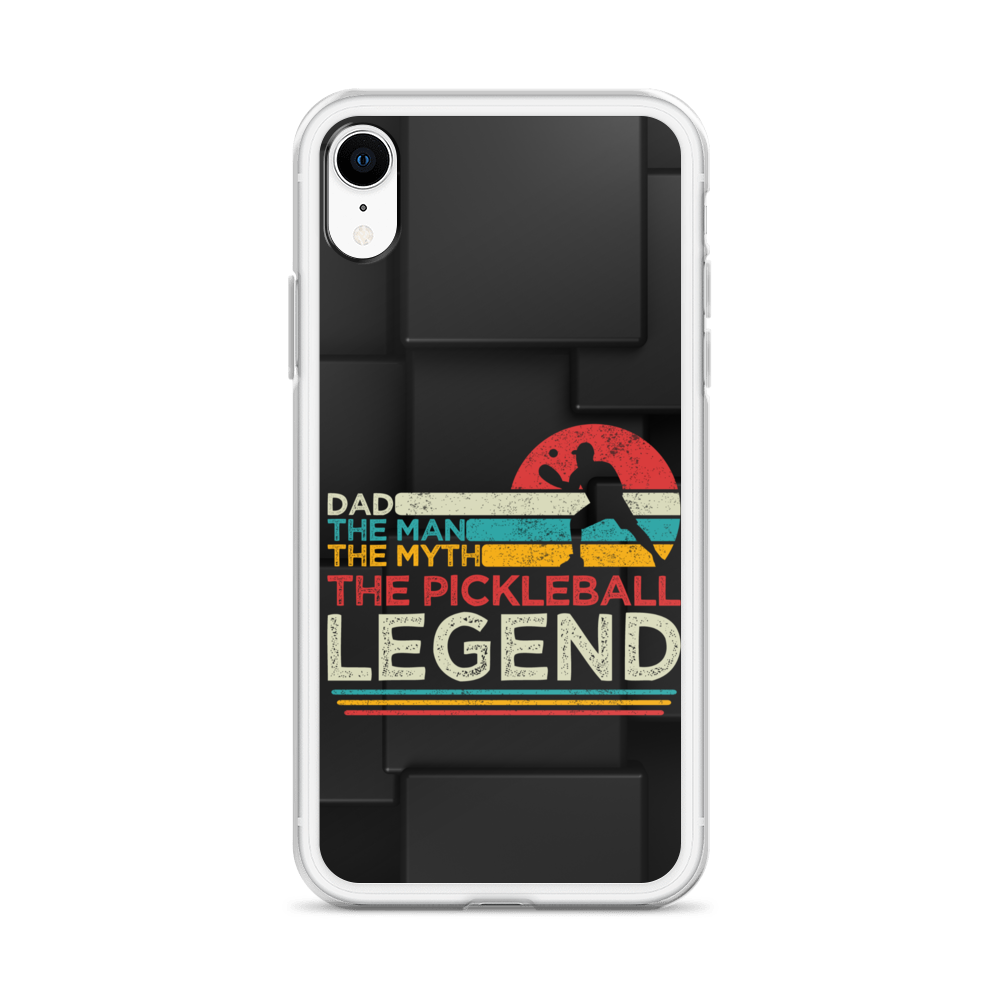 Dad The Man The Myth The Pickleball Legend Clear Case for iPhone®