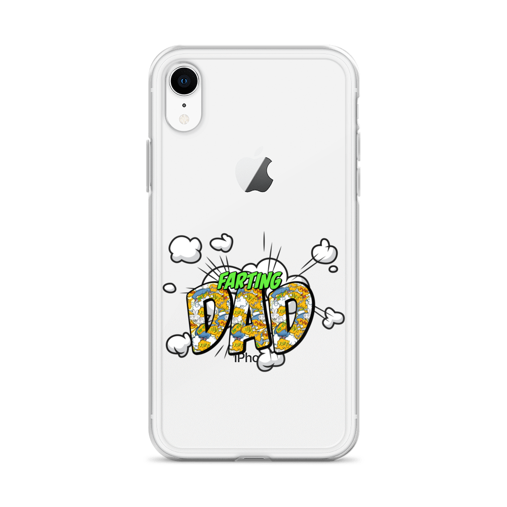 Farting Dad Clear Case for iPhone®