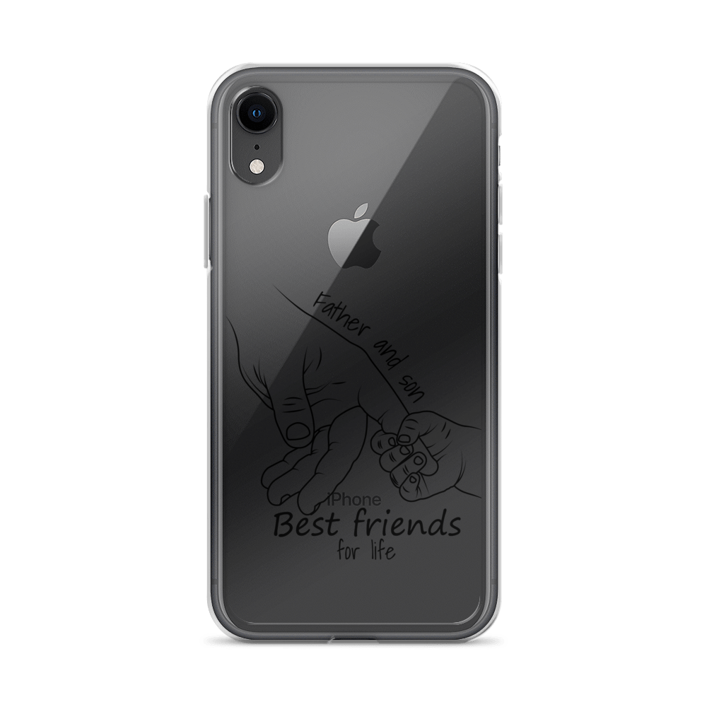 Father And Son Best Friends For Life Clear Case for iPhone®