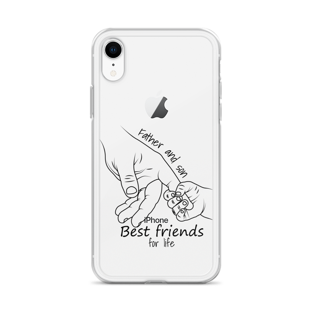 Father And Son Best Friends For Life Clear Case for iPhone®