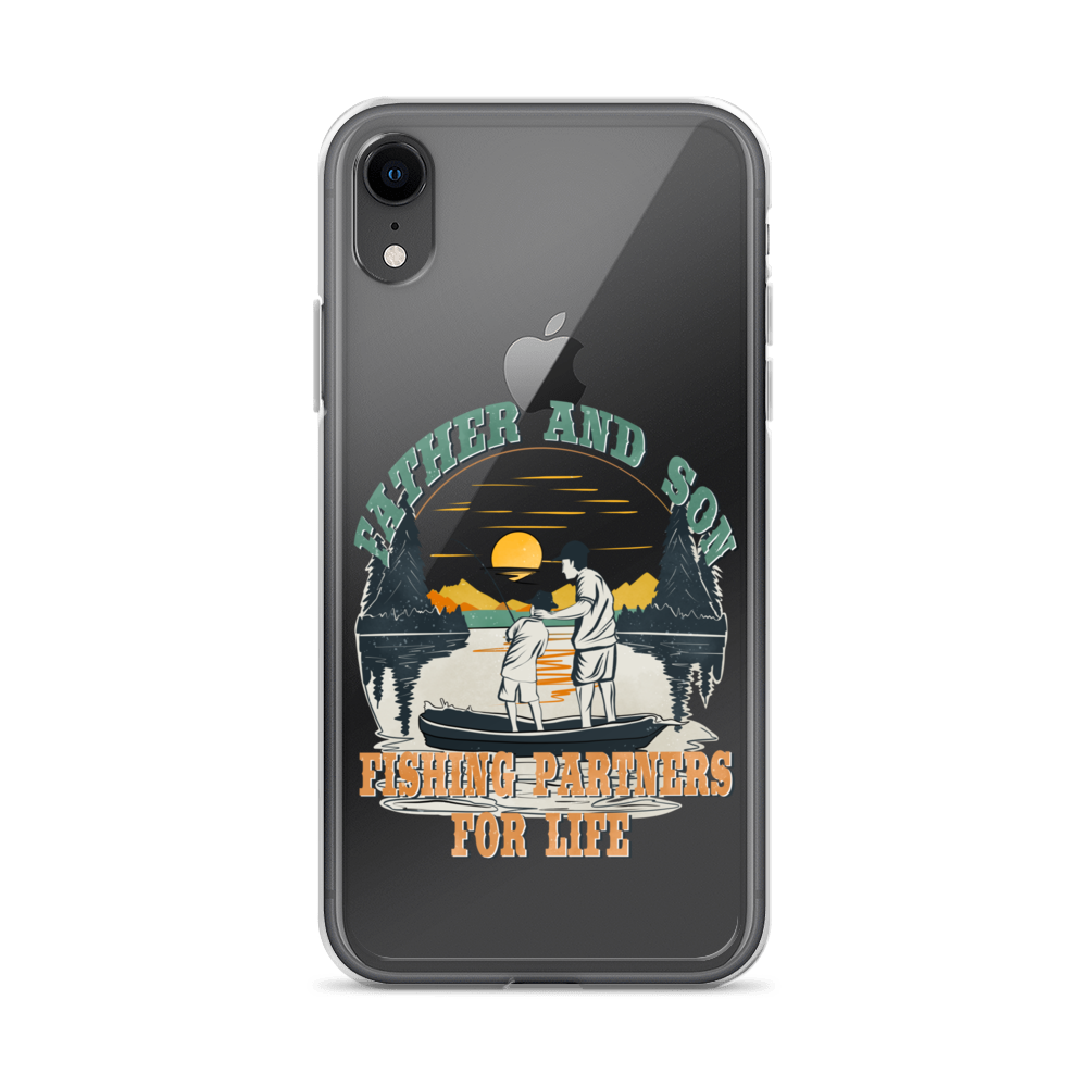 Father And Son Fishing Partners For Life Clear Case for iPhone®