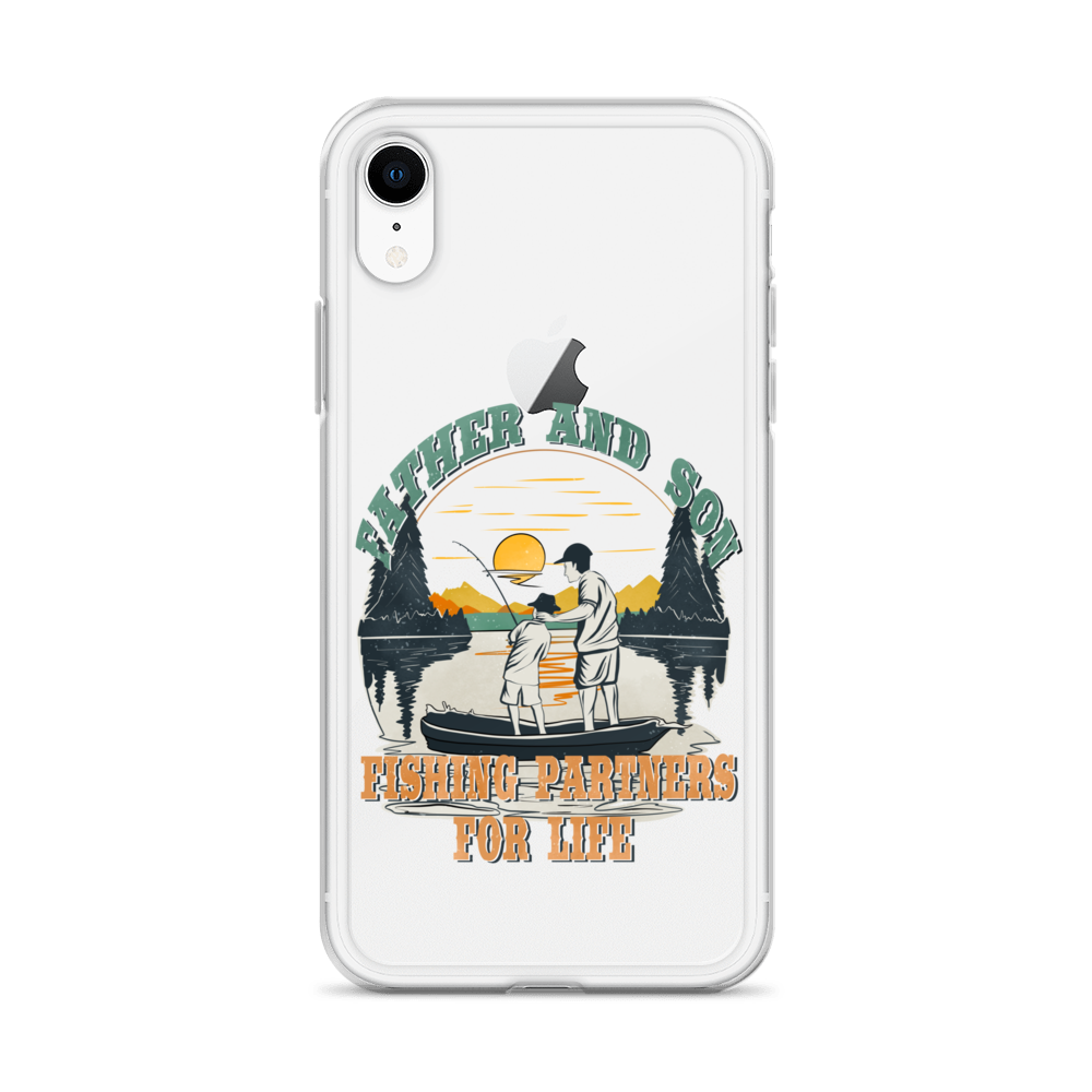 Father And Son Fishing Partners For Life Clear Case for iPhone®