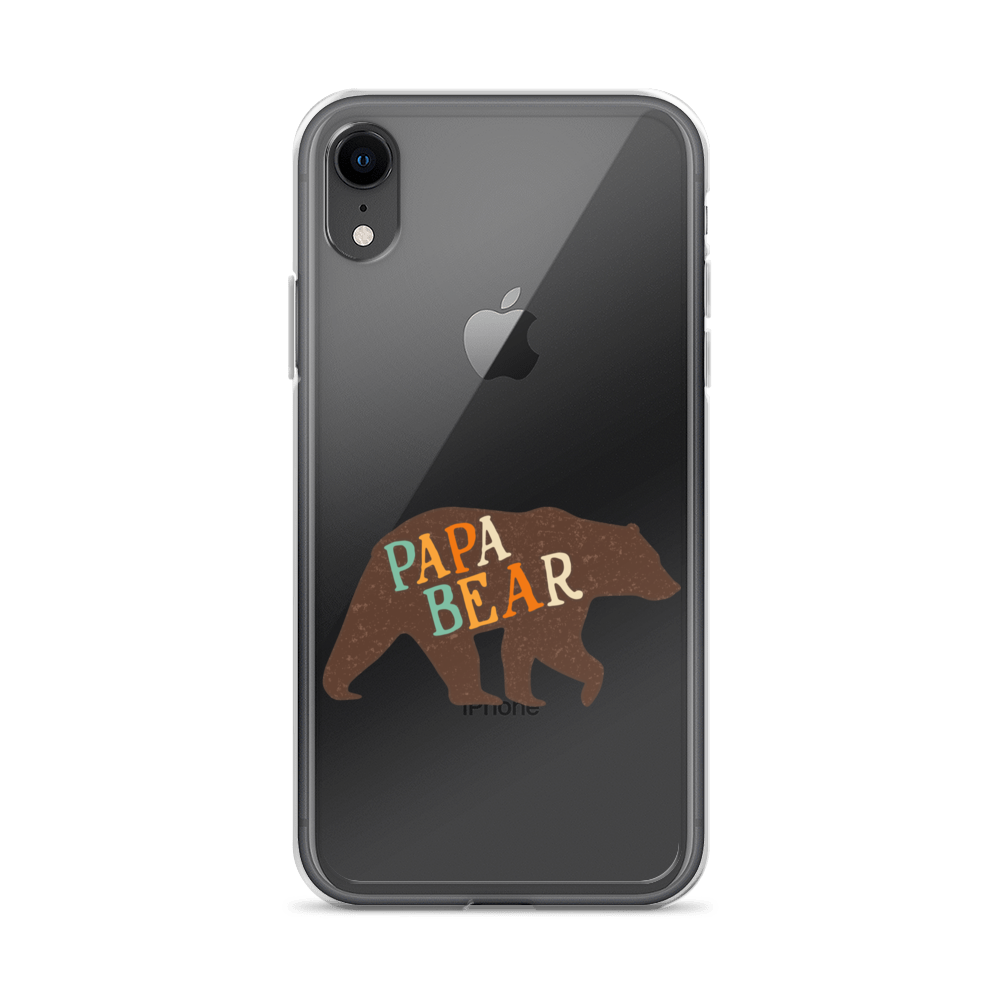 Papa Bear Clear Case for iPhone®