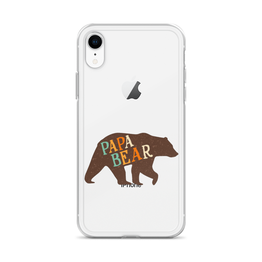 Papa Bear Clear Case for iPhone®