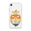 Dads With The Beard Are The Best Clear Case for iPhone®