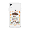 Dad Best Number 1 The Man The Myth The Legend Clear Case for iPhone®