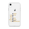 Funny Creative Best My Hero Protector HardWorking Clear Case for iPhone®