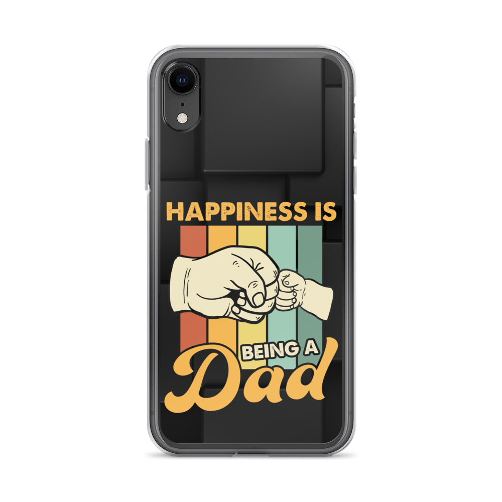 Happiness Is Being A Dad Clear Case for iPhone®