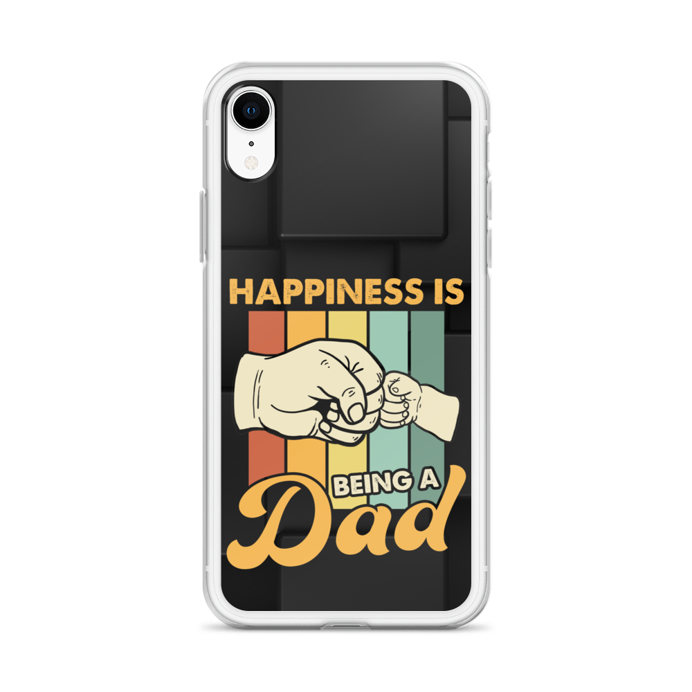 Happiness Is Being A Dad Clear Case for iPhone®