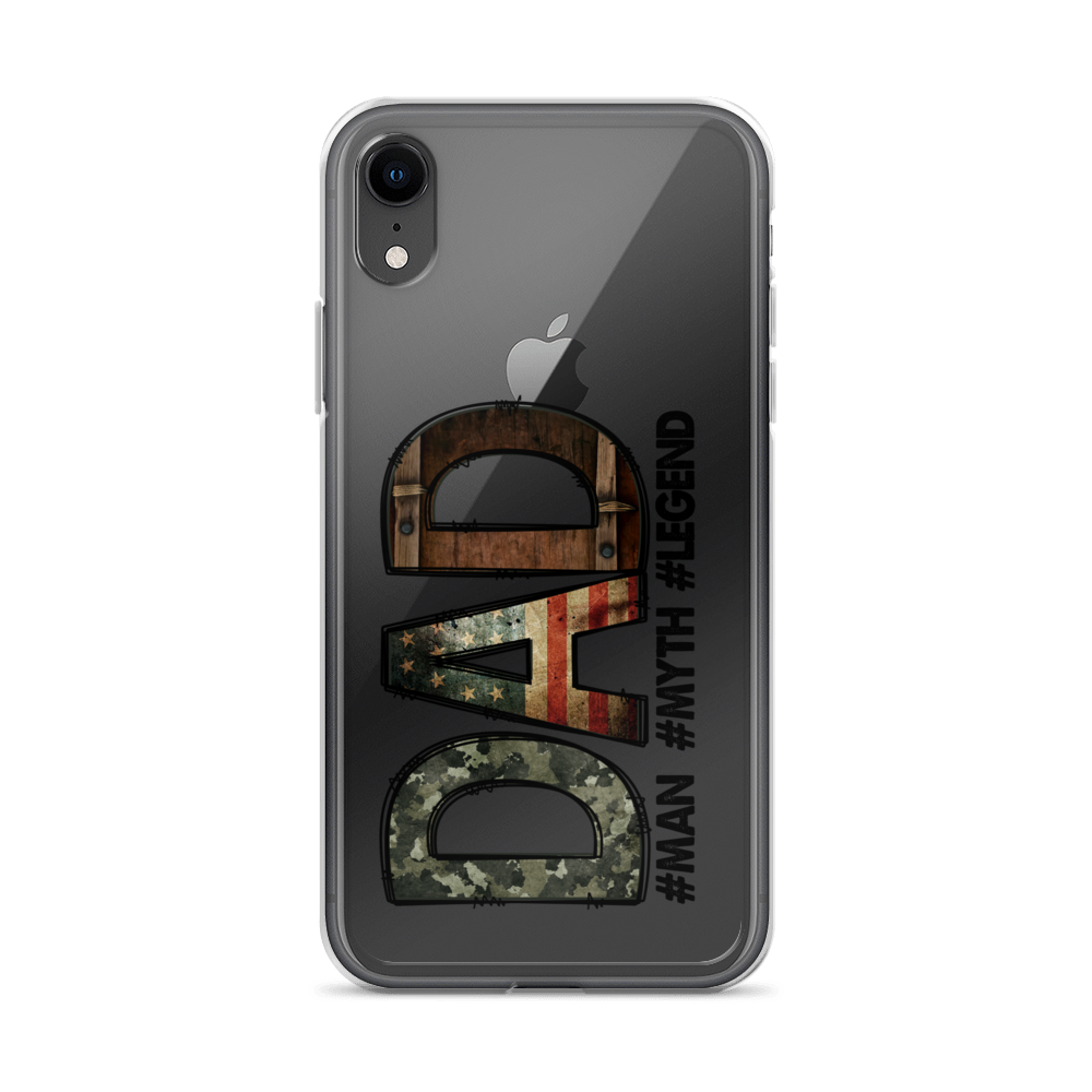 Dad #Man #Myth #Legend Clear Case for iPhone®