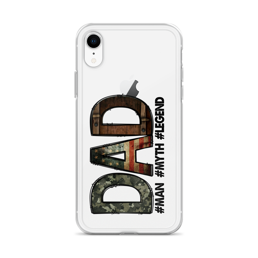 Dad #Man #Myth #Legend Clear Case for iPhone®