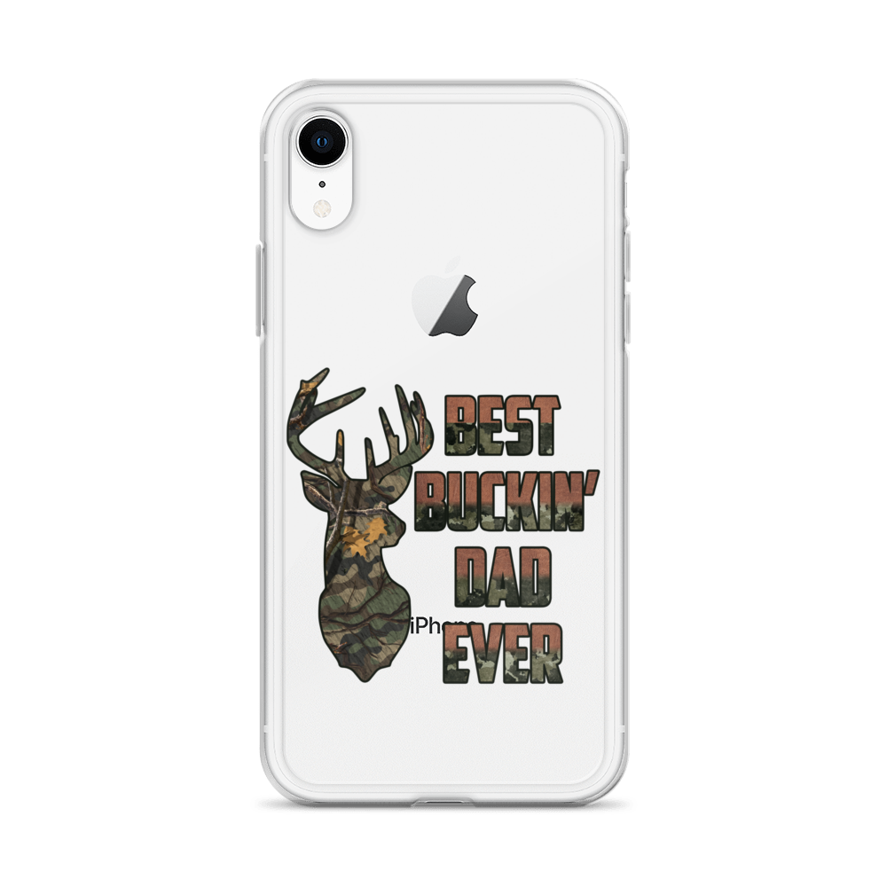 Best Buckin' Dad Ever Clear Case for iPhone®