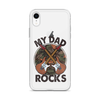 My Dad Rocks Clear Case for iPhone®