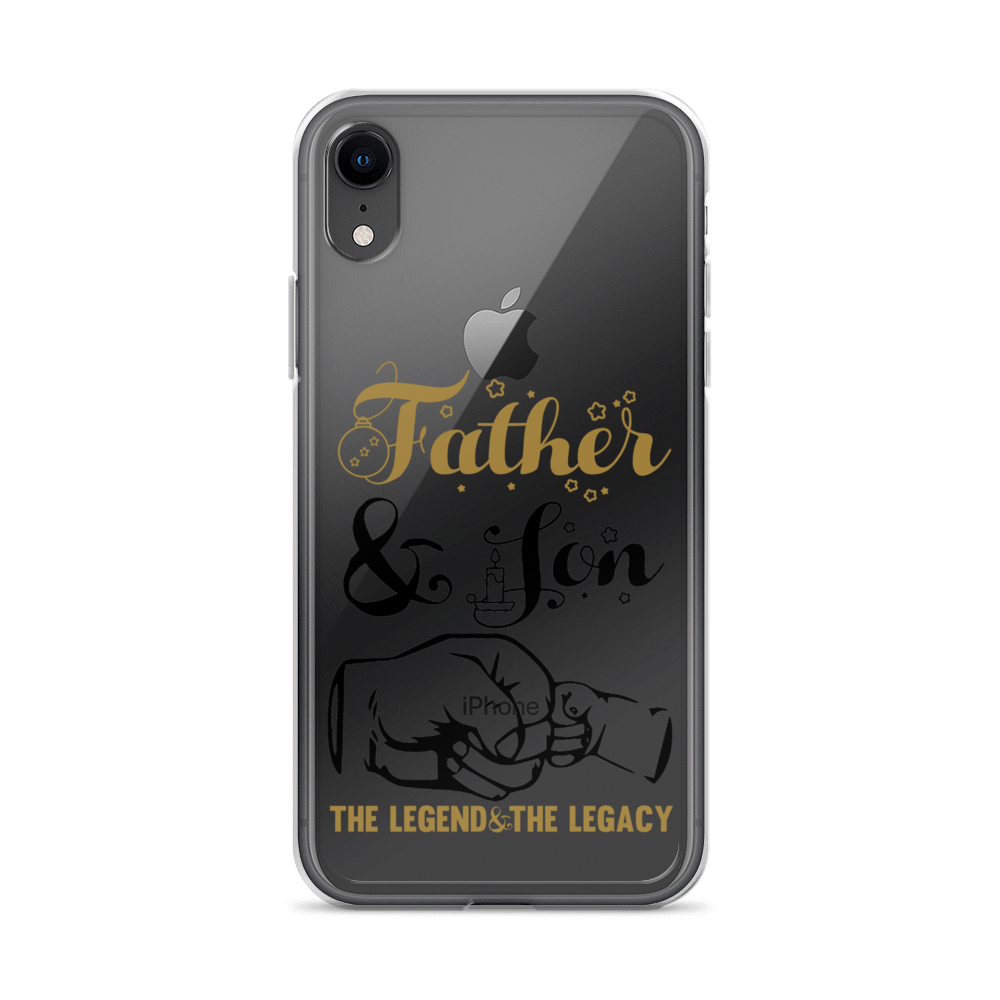 Father And Son The Legend And The Legacy Clear Case for iPhone®