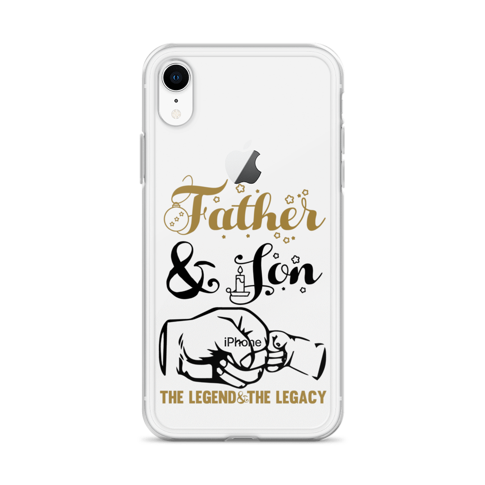 Father And Son The Legend And The Legacy Clear Case for iPhone®