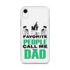 My Favorite People Call Me Dad Clear Case for iPhone®