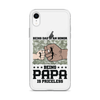 Being Dad Is An Honor Being Papa Is Priceless Clear Case for iPhone®